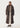 Sable fur coat in the color graphite