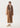 Manteau classique en cachemire à double boutonnage et col en zibeline