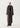 Double-breasted cashmere coat with a solid English collar